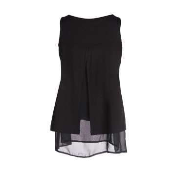 Layered Sleeveless Top