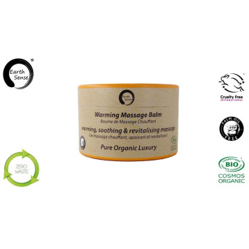 Organic Warming Massage Balm 100ml - For Face, hands, arms & whole body