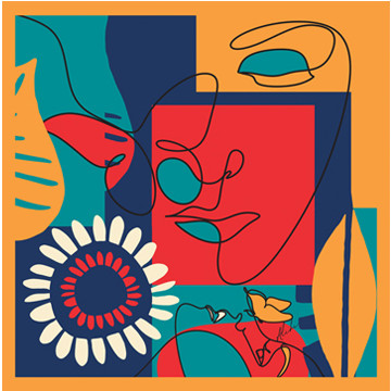 LILLIA SILK SCARF