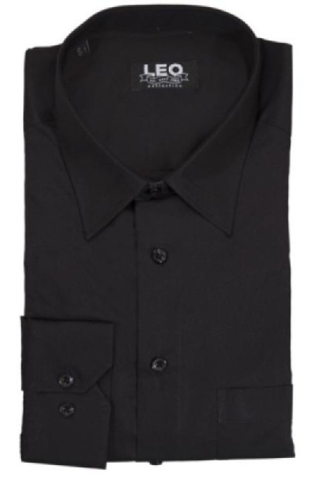 Long-sleeve shirt in a classic fit with French seam.