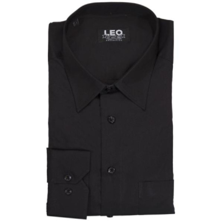 Long-sleeve shirt in a classic fit with French seam.