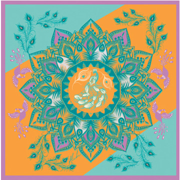 TRIBELLA SILK SCARF