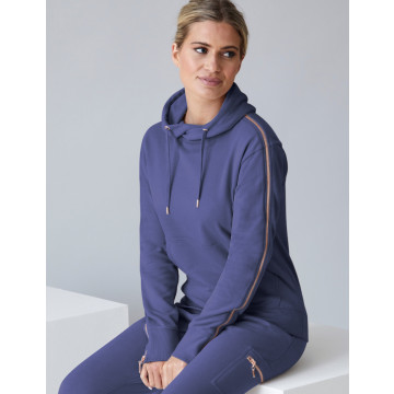 Falke Organic Cotton Cowl Neck Hoody