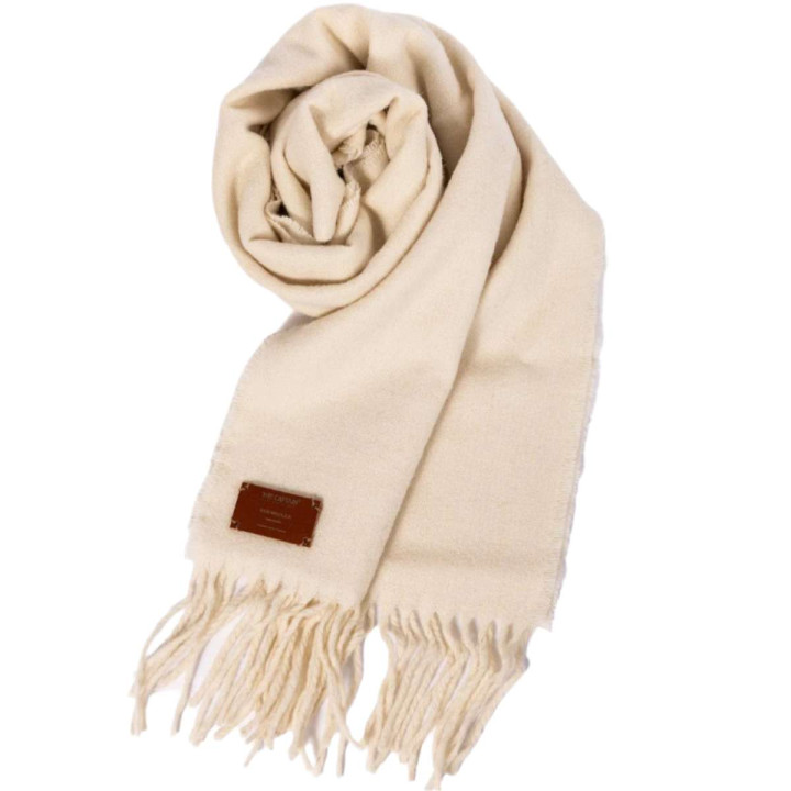 Wool Scarf | White