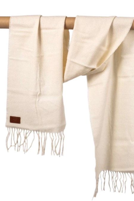 Wool Scarf | White