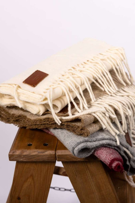Wool Scarf | White