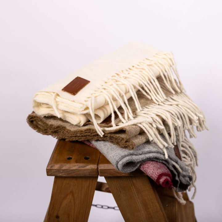 Wool Scarf | White