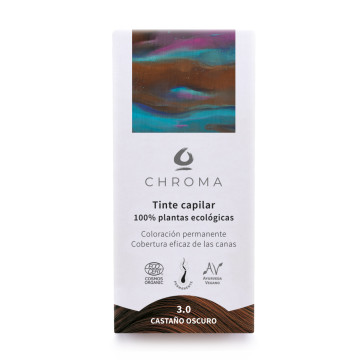 Tinte Vegetal Capilar Ecológico Sin Tóxicos  | 3.0 - Castaño Oscuro | Sólo plantas naturales