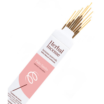 Incienso natural hecho a mano de Palo Santo. 12 varillas.