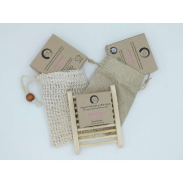 Gift Set bath and body TRIO - 2 x Soap & 1 x Shampoo plus accessories - MADE TO ORDER