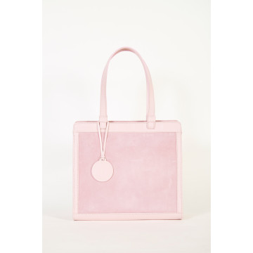 PINK CARRÉ HANDBAG
