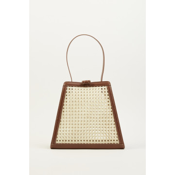 BROWN CHAÎSE TOUR HANDBAG