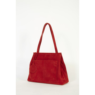 RED TOUJOURS HANDBAG