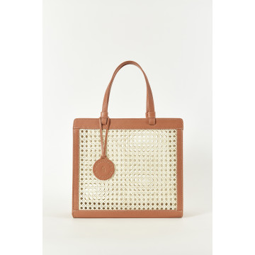 CORAL CHAÎSE CARRÉ HANDBAG