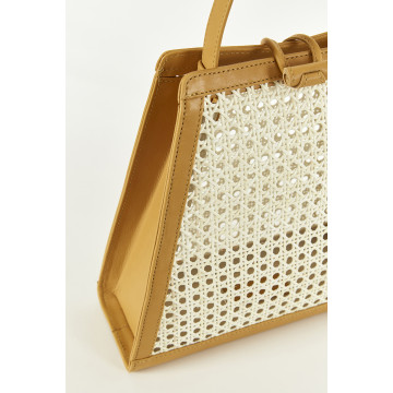 MUSTARD CHAÎSE TOUR HANDBAG