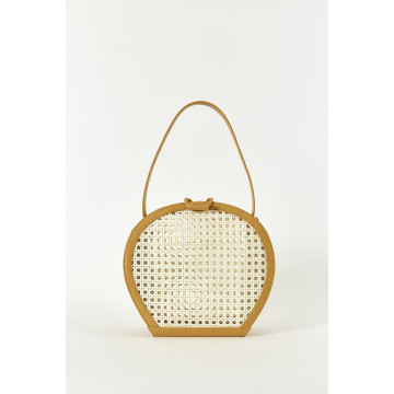 MUSTARD CHAÎSE BALLON HANDBAG