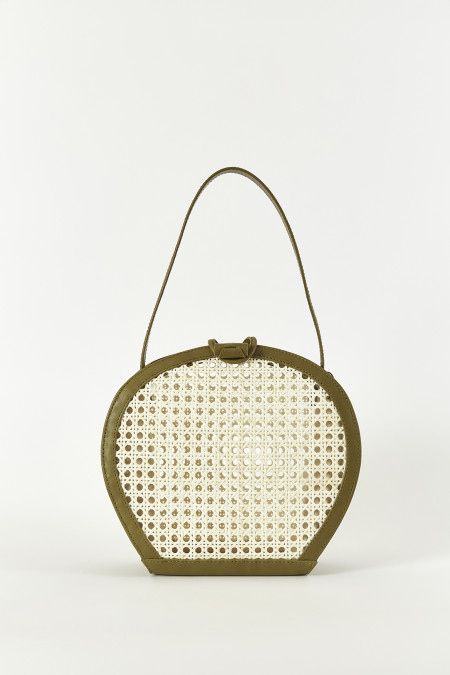 KHAKI CHAÎSE BALLON HANDBAG