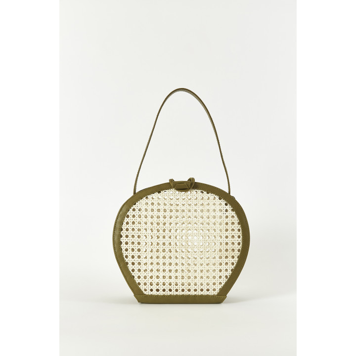 KHAKI CHAÎSE BALLON HANDBAG