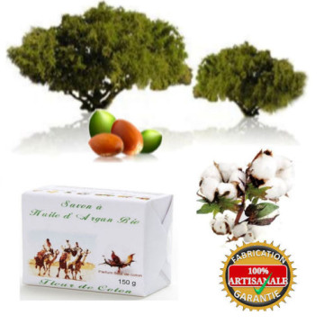 Cotton Flower Organic Argan Oil Soap 150 g